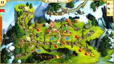 Screen ze hry 12 Labours of Hercules II: The Cretan Bull