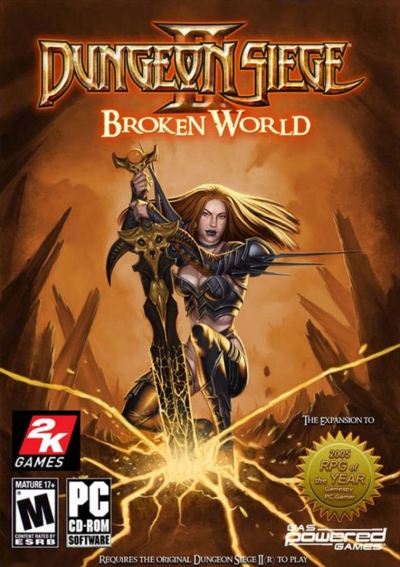 Obal hry Dungeon Siege II: Broken World