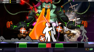 Screen ze hry One Finger Death Punch 2