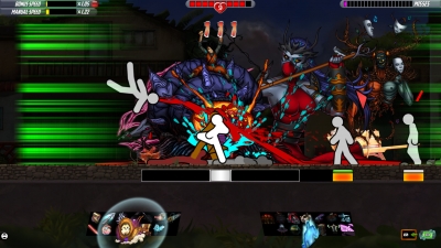 Screen ze hry One Finger Death Punch 2