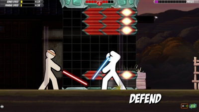 Screen ze hry One Finger Death Punch 2