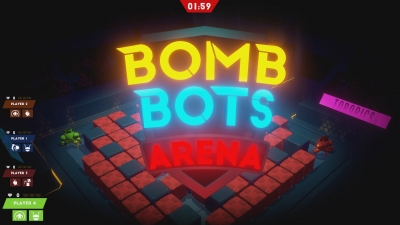 Screen ze hry Bomb Bots Arena