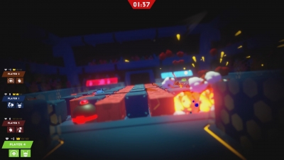 Screen ze hry Bomb Bots Arena