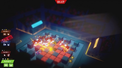 Screen ze hry Bomb Bots Arena