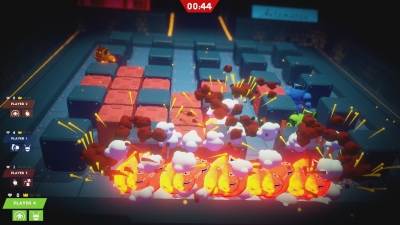 Screen ze hry Bomb Bots Arena