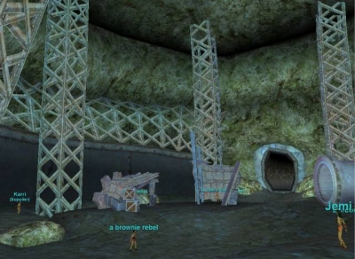 Screen ze hry EverQuest: Secrets of Faydwer