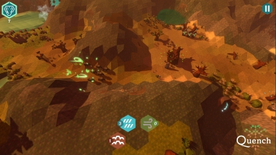 Screen ze hry Quench