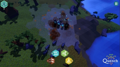 Screen ze hry Quench