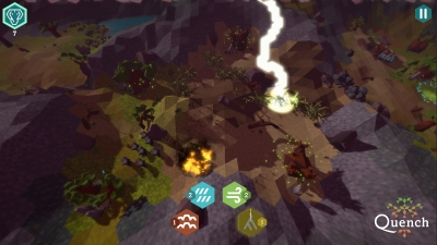 Screen ze hry Quench