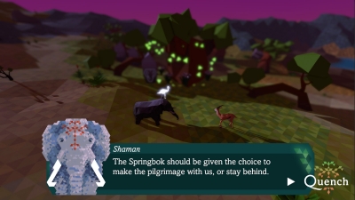 Screen ze hry Quench