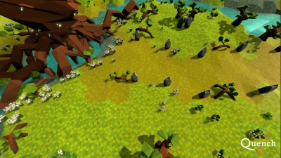 Screen ze hry Quench