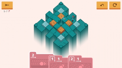 Screen ze hry Golf Peaks