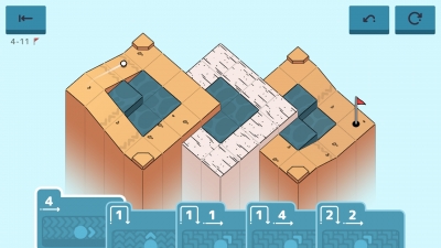 Screen ze hry Golf Peaks