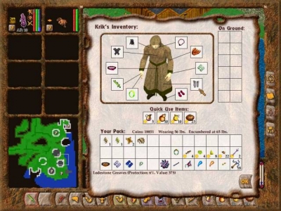 Screen ze hry Geneforge 4: Rebellion