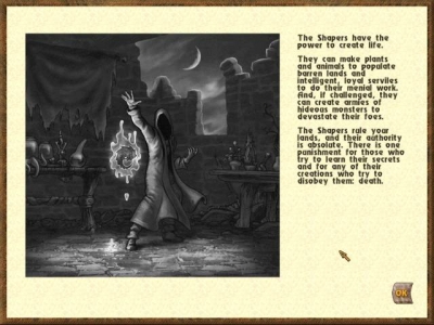 Screen ze hry Geneforge 4: Rebellion