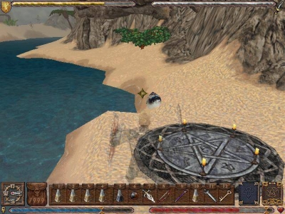 Screen ze hry Ultima IX: Ascension