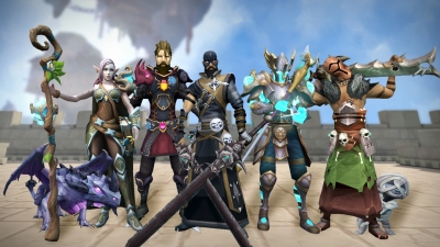 Screen ze hry RuneScape