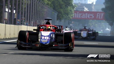 Screen ze hry F1 2019