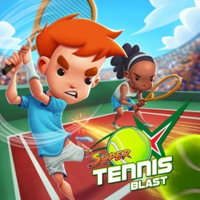 Artwork ke he Super Tennis Blast