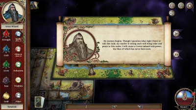 Screen ze hry Talisman: Origins