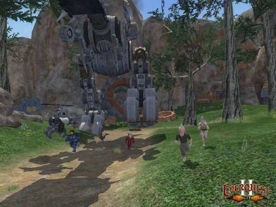 Screen ze hry EverQuest II: Echoes of Faydwer
