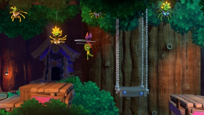 Screen ze hry Yooka-Laylee and the Impossible Lair