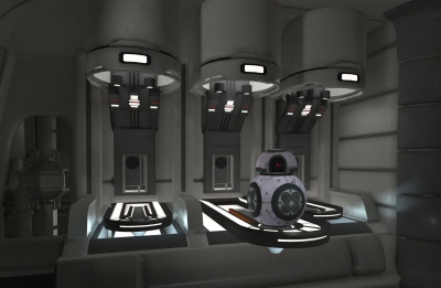 Screen ze hry Star Wars Droid repair bay