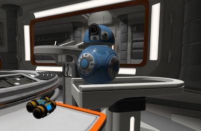 Screen ze hry Star Wars Droid repair bay