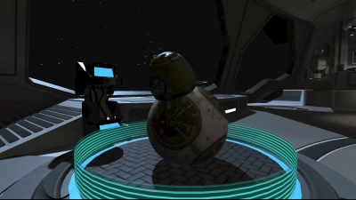 Screen ze hry Star Wars Droid repair bay