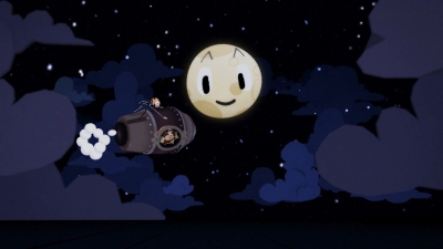 Screen ze hry Google Spotlight Stories Back to the Moon