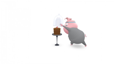 Screen ze hry Google Spotlight Stories Piggy