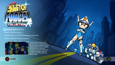 Screen ze hry Mighty Switch Force! Collection