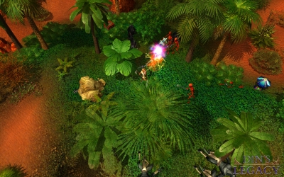 Screen ze hry Din�s Legacy