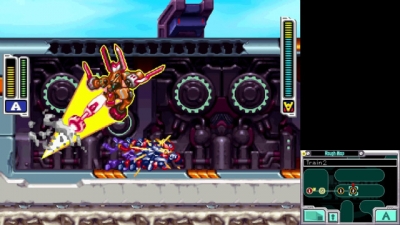 Screen ze hry Mega Man Zero/ZX Legacy Collection