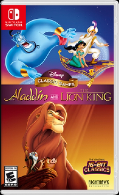 Artwork ke h�e Disney Classic Games: Aladdin and The Lion King