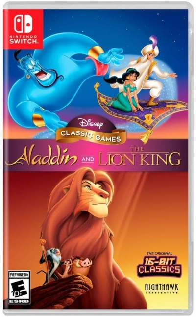 Artwork ke h�e Disney Classic Games: Aladdin and The Lion King