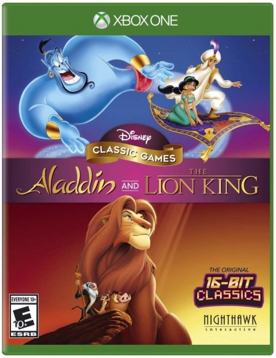 Artwork ke h�e Disney Classic Games: Aladdin and The Lion King