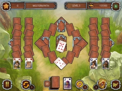 Screen ze hry Solitaire Legend Of The Pirates 2