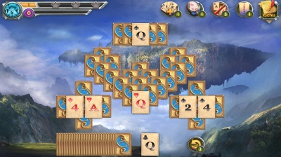 Screen ze hry Mystic Journey: Tri Peaks Solitaire