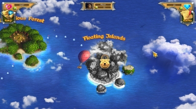 Screen ze hry Mystic Journey: Tri Peaks Solitaire