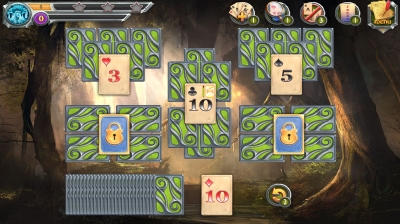Screen ze hry Mystic Journey: Tri Peaks Solitaire