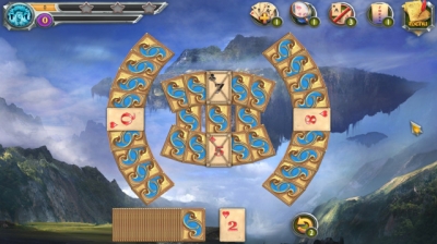 Screen ze hry Mystic Journey: Tri Peaks Solitaire