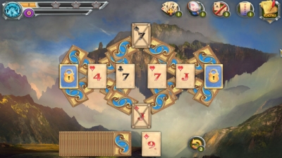 Screen ze hry Mystic Journey: Tri Peaks Solitaire