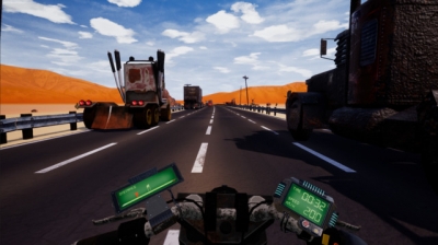 Screen ze hry Apocalypse Rider