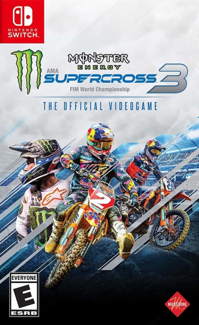 Artwork ke hře Monster Energy Supercross - The Official Videogame 3