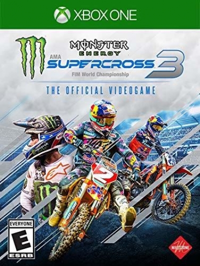 Artwork ke hře Monster Energy Supercross - The Official Videogame 3