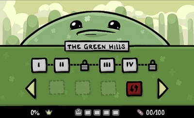 Screen ze hry Super Meat Boy Forever