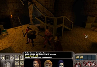 Screen ze hry Vampire: The Masquerade - Redemption