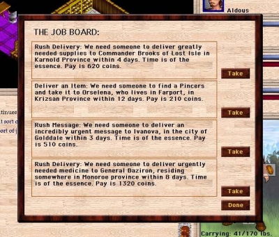 Screen ze hry Avernum 3