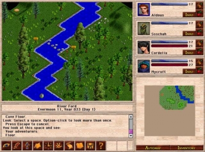Screen ze hry Avernum 3